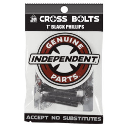 Visserie skate INDEPENDENT Gp Phillips 1 Pouce Noir