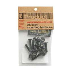 Visserie skate SUPERIOR SKATEBOARDS Allen 0.75 Pouce Noir