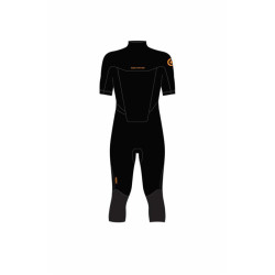 Combinaison shorty NEILPRYDE Rise S/S Overknee 3/2 Back Zip Black
