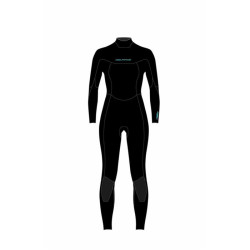 Combinaison intégrale femme NEILPRYDE Nexus 3/2 Back Zip Black