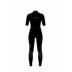 Combinaison steamer femme NEILPRYDE Nexus 3/2 Back Zip Black