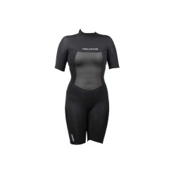 Combinaison shorty femme NEILPRYDE Nexus 2/2 Back Zip Black