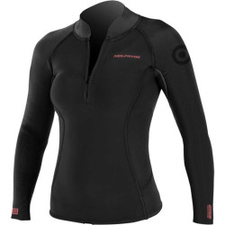 Top néoprène femme NEILPRYDE Spark Black/Teal