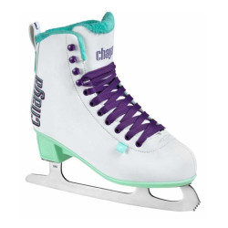 Patins à glace CHAYA Iceblade Sabres 3 Blanc/Turquoise/Violet