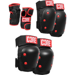 Set de protections CORE Skate Noir