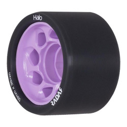 Roues Roller Derby RADAR WHEELS Halo 84A 59mmx38mm Purple Noir/Violet