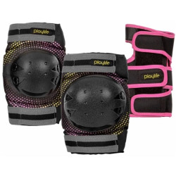 Set de protections junior PLAYLIFE Joker Yellow Tri-PAck