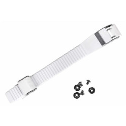 Boucle de serrage POWERSLIDE Classic Buckle Set incl. Receptor 18cm White