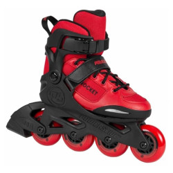 Roller en ligne junior ajustables POWERSLIDE Rocket Red