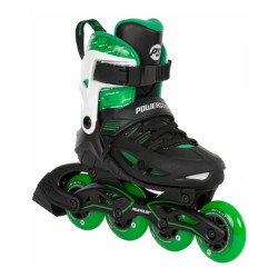 Roller en ligne junior ajustables POWERSLIDE Universe 4W Green