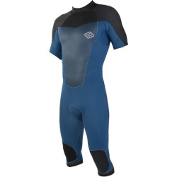 Combinaison shorty SOORUZ Fighter SS Cut 2/2 BackZip Blue