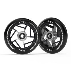 Paire de roues trottinette FUZION Apollo Black/Black 110mm