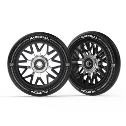 Paire de roues trottinette FUZION Imperial Black/Black 110mm