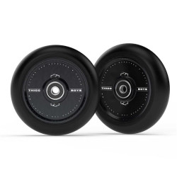 Paire de roues trottinette FUZION Thiccboys Black/Black 110mm x 30mm