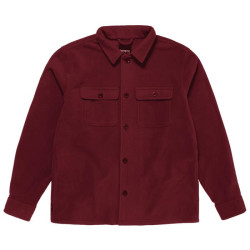 Chemise polaire MYSTIC The Heat Shirt Red Wine
