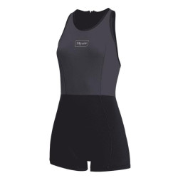 Combinaison short jane MYSTIC Lunar Short John 2/2mm Backzip Black