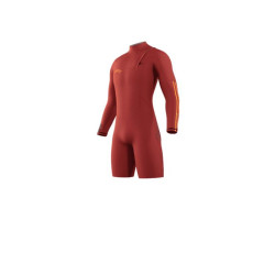 Combinaison shorty MYSTIC The One Longarm 3/2mm Zipfree Red