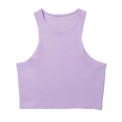 Débardeur femme MYSTIC Crop Singlet Pastel Lilac