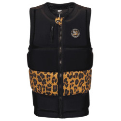 Gilet impact MYSTIC Zuupack Frontzip Wake Black