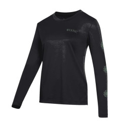 Lycra femme MYSTIC Jayde L/S Loose Quickdry Black