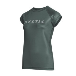 Lycra femme MYSTIC Star S/S Rashvest Dark Olive