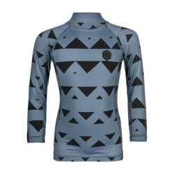 Lycra junior MYSTIC Star L/S Rashvest Pewter