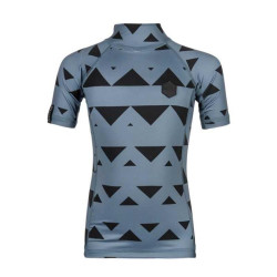 Lycra junior MYSTIC Star S/S Rashvest Pewter