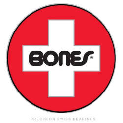 Drapeau BONES  Banner Swiss White 36 X 36 Pouces