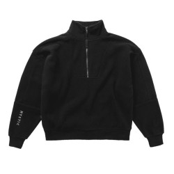 Sweat femme MYSTIC The Heat Zip Up Black