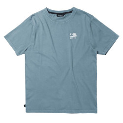 Tee shirt MYSTIC Moonwash Tee Grey Blue