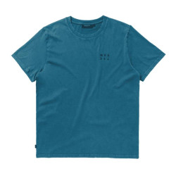 Tee shirt MYSTIC The Mirror GMT Dye Tee Ocean