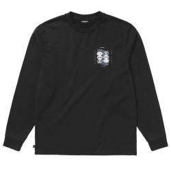 Tee shirt MYSTIC Tresspass L/S Tee Black