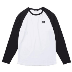 Tee shirt MYSTIC Lowe LS Tee Black / White