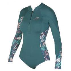 Combinaison shorty femme SOORUZ Divine 1/1 Minizip Emerald