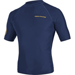 Lycra NEILPRYDE Mission Rash Guard Navy/Yellow