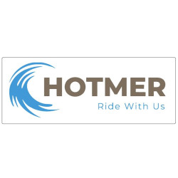 Sticker HOTMER Ride With Us Transparent (Moyen)