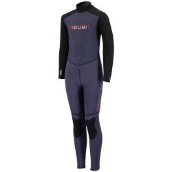 Combinaison intégrale junior PROLIMIT Grommet V-Backzip 5/3 DL GBS Blue/Red
