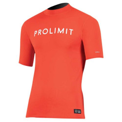 Lycra PROLIMIT Rashguard Logo Shortarm Red