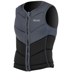 Gilet impact PROLIMIT Fusion Slider Vest Full Padded Frontzip Black/Grey