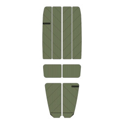 Pad intégral surf MYSTIC Ambush Stubby Shape Army