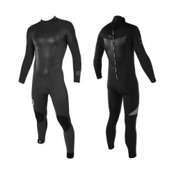 Combinaison intégrale SOORUZ Fighter 4/3 Back Zip Black
