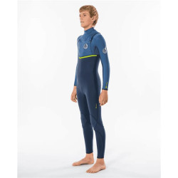 Combinaison intégrale junior RIPCURL Jnr.D/Patrol 32Gb C/Zip S Blue