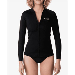 Combinaison shorty femme RIPCURL Ladies Energy L/Sl Jkt Black