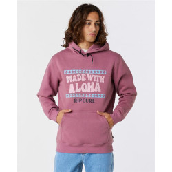 Sweat RIPCURL Down The Line Fp Hooded Mauve