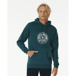 Sweat RIPCURL Stapler Hood Blue Green