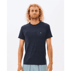 Teeshirt RIPCURL Vaporcool Seamless Tee Black Marled