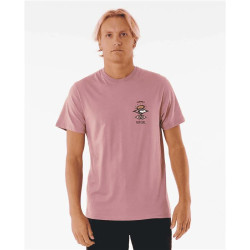 Teeshirt RIPCURL Search Icon Tee Mauve