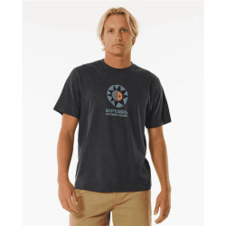 Teeshirt RIPCURL Swc Sun Beams Tee Washed Black