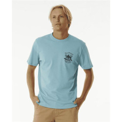 Teeshirt RIPCURL Search Trip Tee Dusty Blue