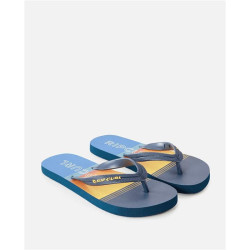 Tongs RIPCURL Breakers Bloom Open Toe - Boy Navy/Yellow
